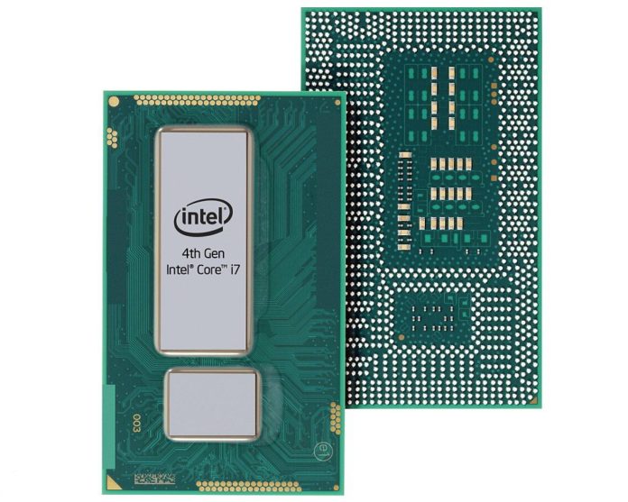 Intel Hawell - procesory 4 generacji architektury Core - CPU na podstawke BGA