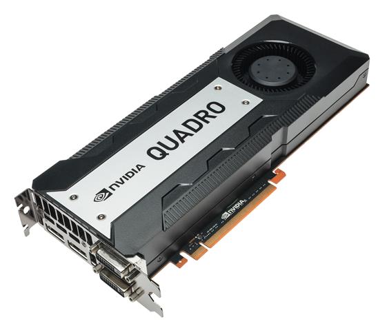 nVidia Quadro K6000 - wyglad