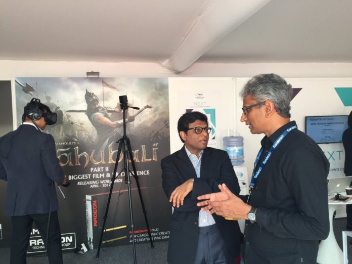 Raja and India Ambassador to France - Cannes 2016