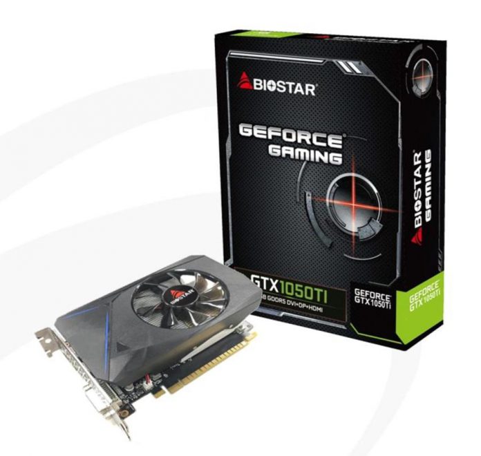 BIOSTAR GeForce GTX 1050 Ti 4G