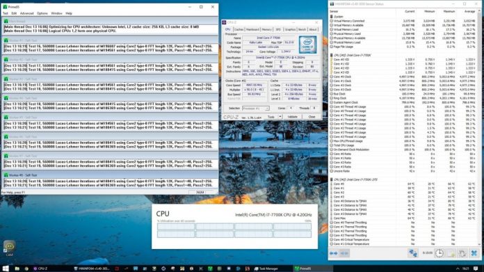Intel Core i7-7700K po oskalpowaniu