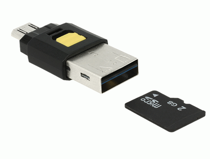 Delock Micro USB OTG Card Reader