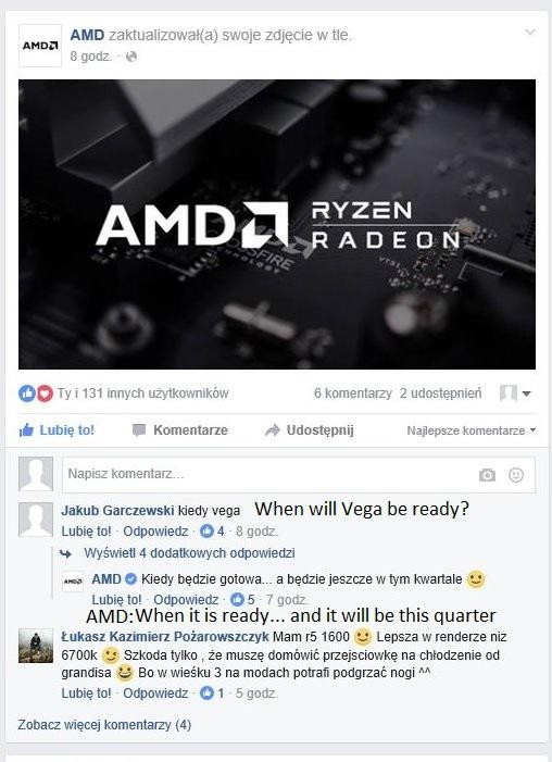 Polski oddział AMD - premiera kart Radeon RX Vega