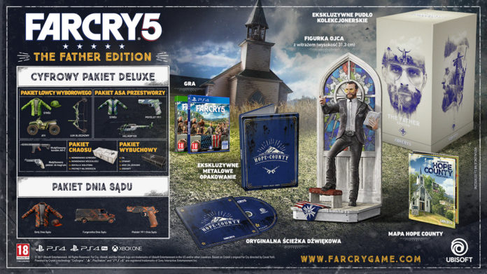 Ubisoft ujawniła zawartość edycji kolekcjonerskich Far Cry 5 2