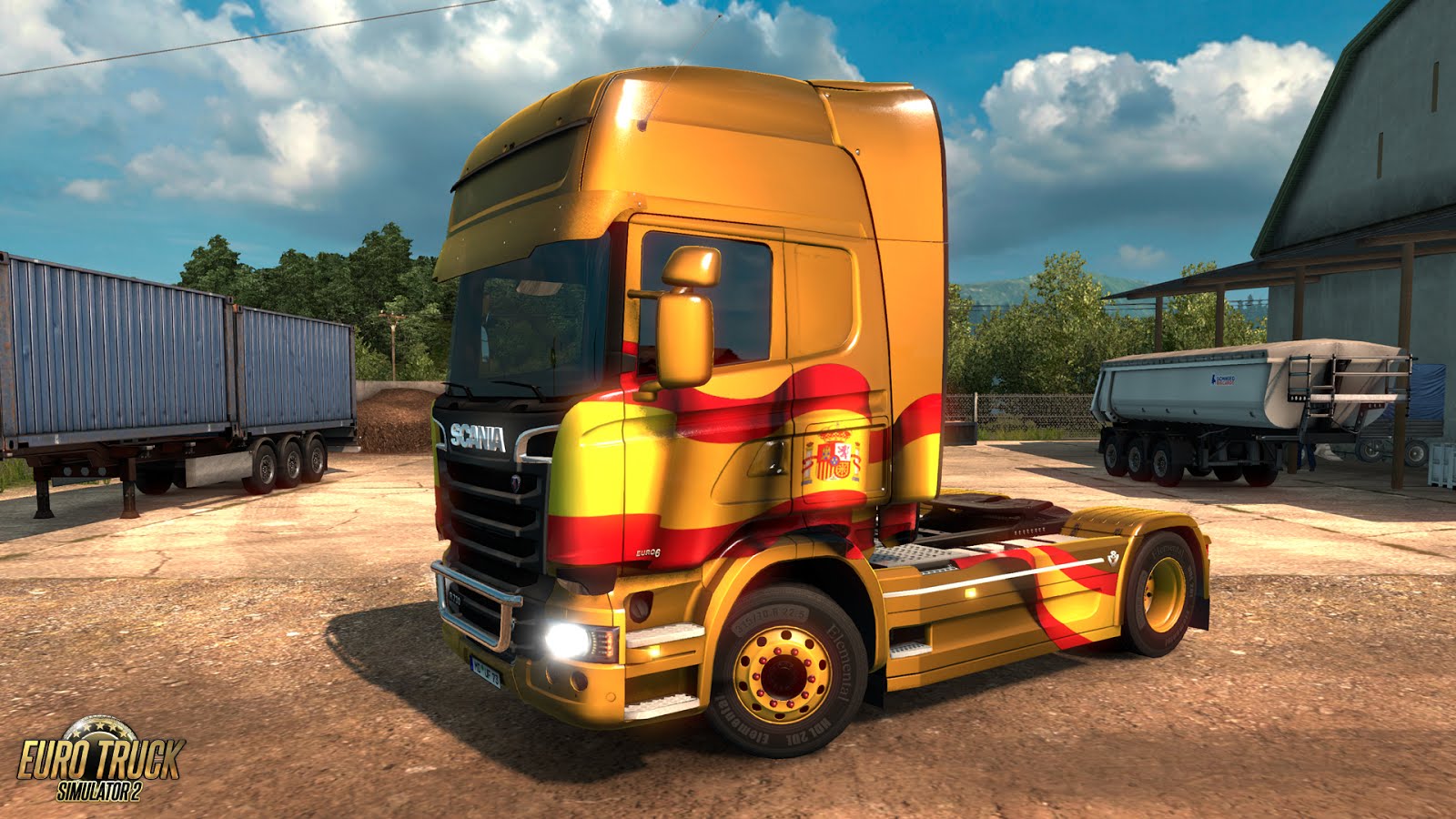 euro truck simulator 2 spanish paint jobs pack 2