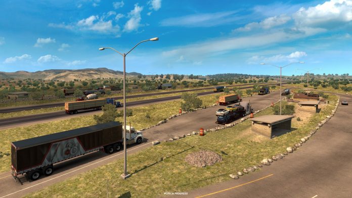 america truck simulator nowy meksyk 2