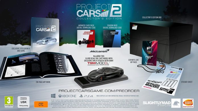 project cars 2 collectors edition