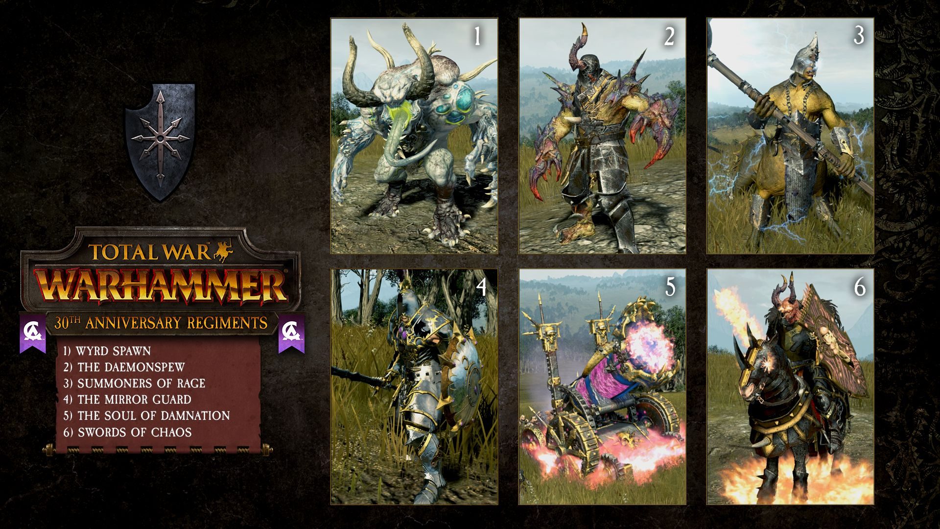 total war warhammer regiments of renown chaos warriors