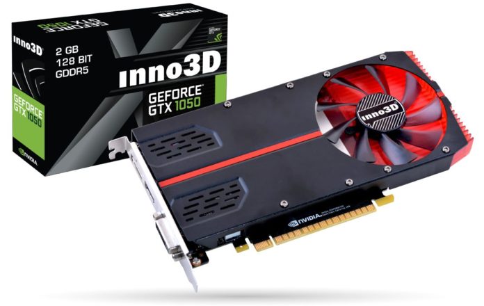 Inno3D GeForce GTX 1050 (1-Slot Edition)