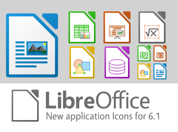 LibreOffice 6.1 - ikony systemowe