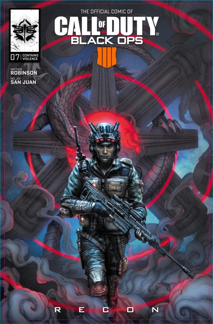 call of duty black ops 4 komiks recon