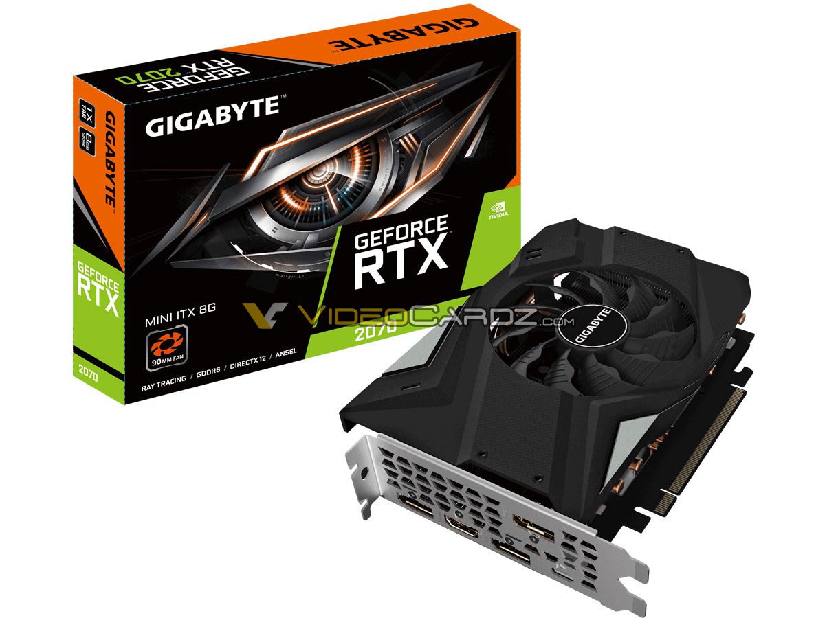 Gigabyte GeForce RTX 2070 Mini ITX 8G