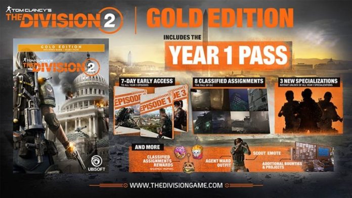 AMD50 - zestaw z grą Tom Clancy’s The Division 2 Gold Edition