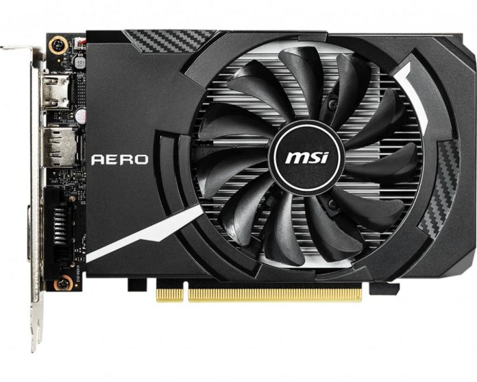 MSI GeForce GTX 1650 AERO ITX 6G OC