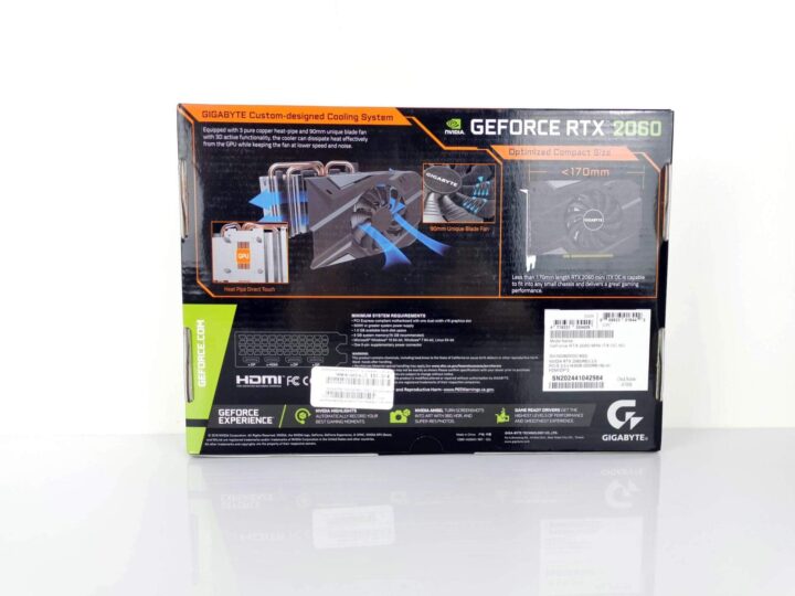 Gigabyte GeForce RTX 2060 ITX OC