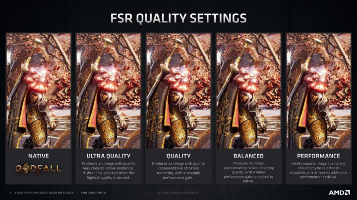 AMD FSR Quality Settings 4K Comparions Image - Godfall