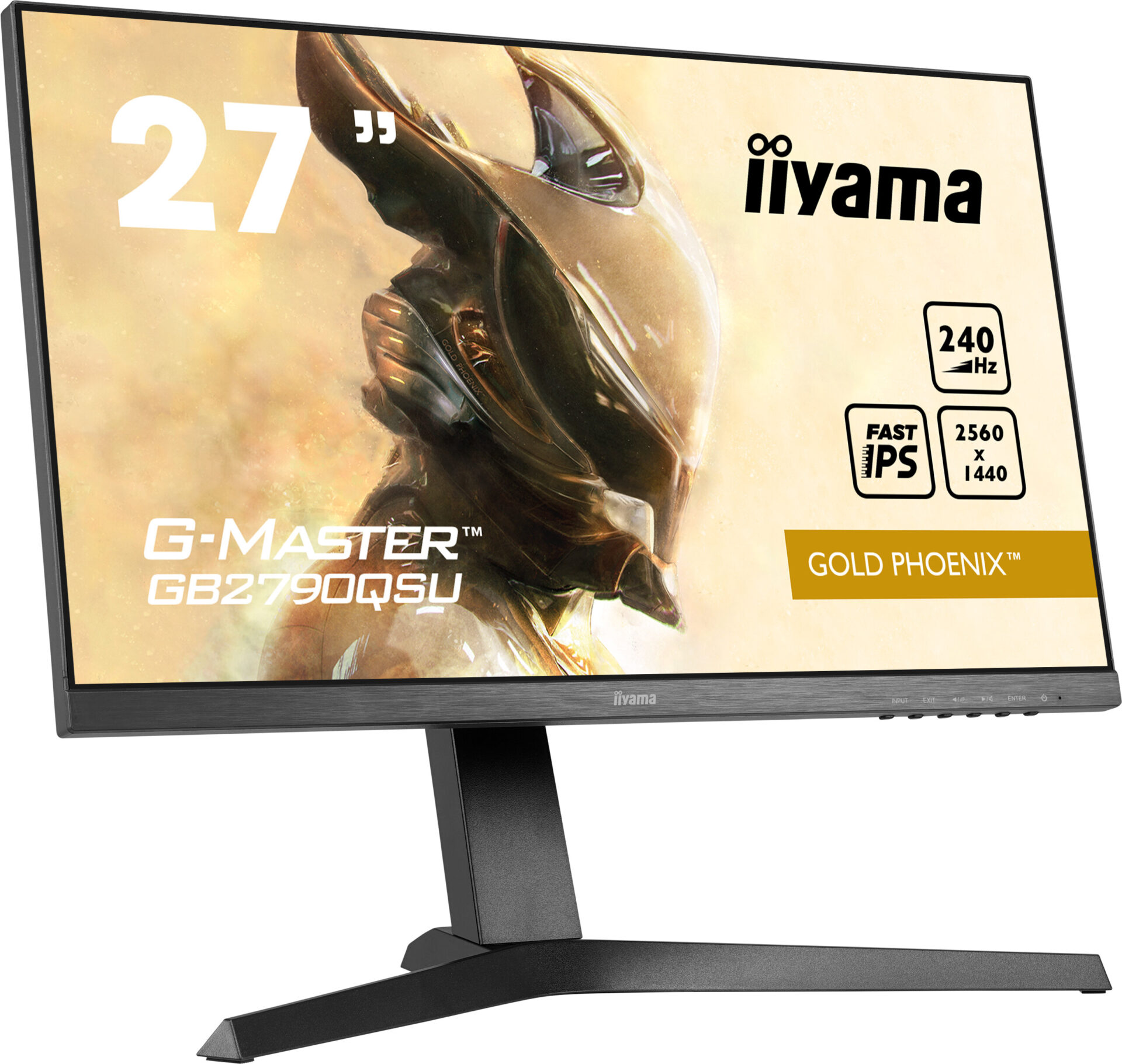 iiyama prezentuje G-Master GB2790QSU-B1 Gold Phoenix - idealne połączenie szybkości i wysokiej jakości obrazu 1