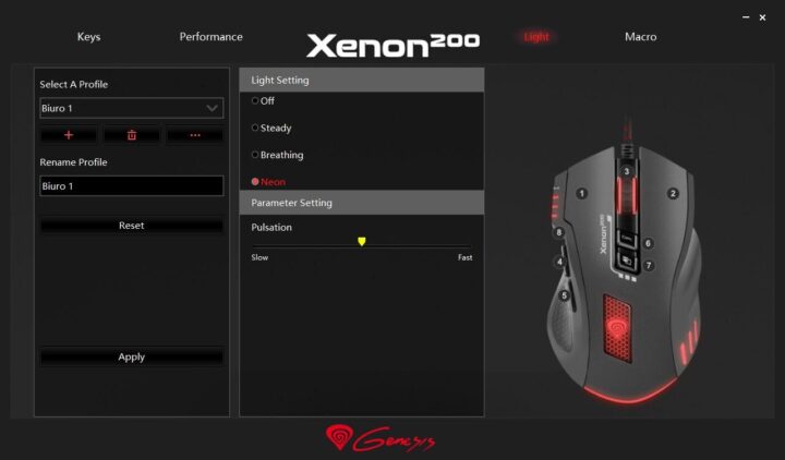 Genesis Xenon 200