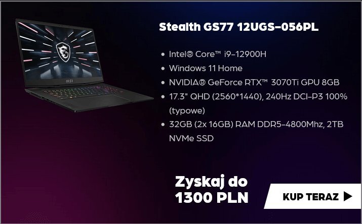 MSI Stealth GS77 12UGS-056PL