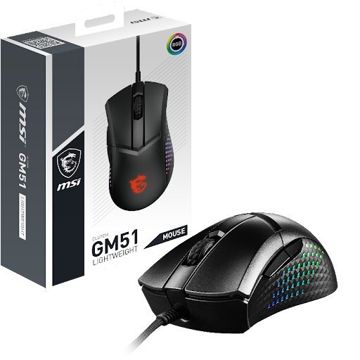 MSI CLUTCH GM51 LIGHTWEIGHT MOUSE