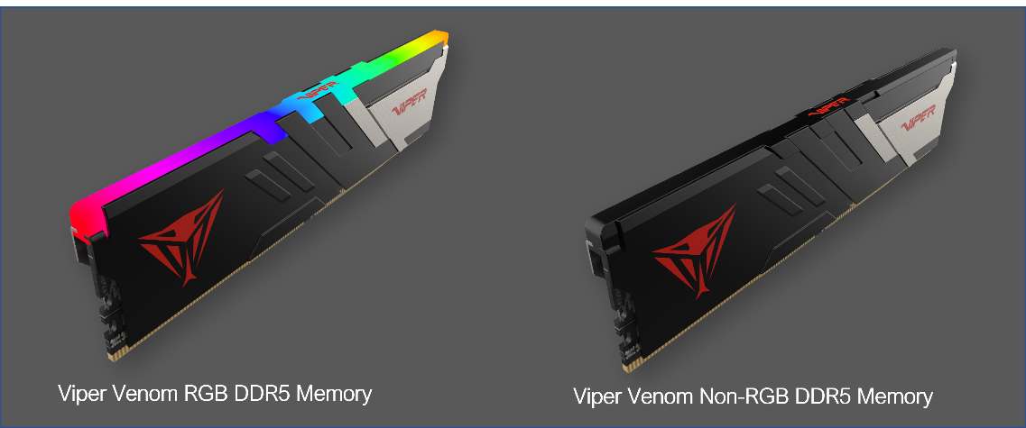 Viper Venom RGB DDR5 Memory