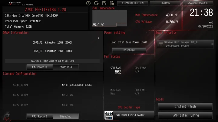 Kingston Fury Renegade DDR5 RGB 6000 MHz