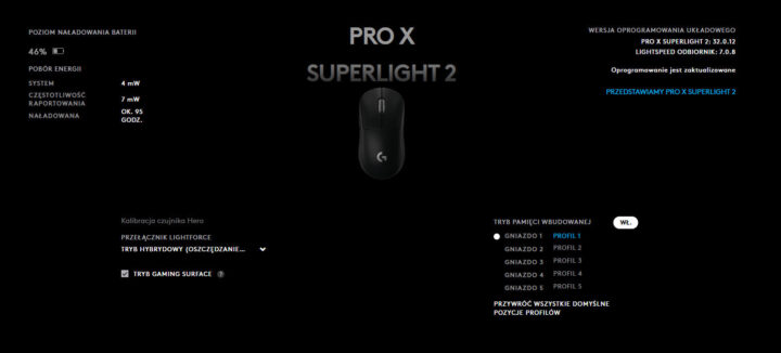 Logitech G PRO X SUPERLIGHT 2 - recenzja myszy gamingowej 12
