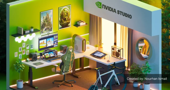 Nourhan Ismail pokazuje możliwości NVIDIA Studio i Blendera 3