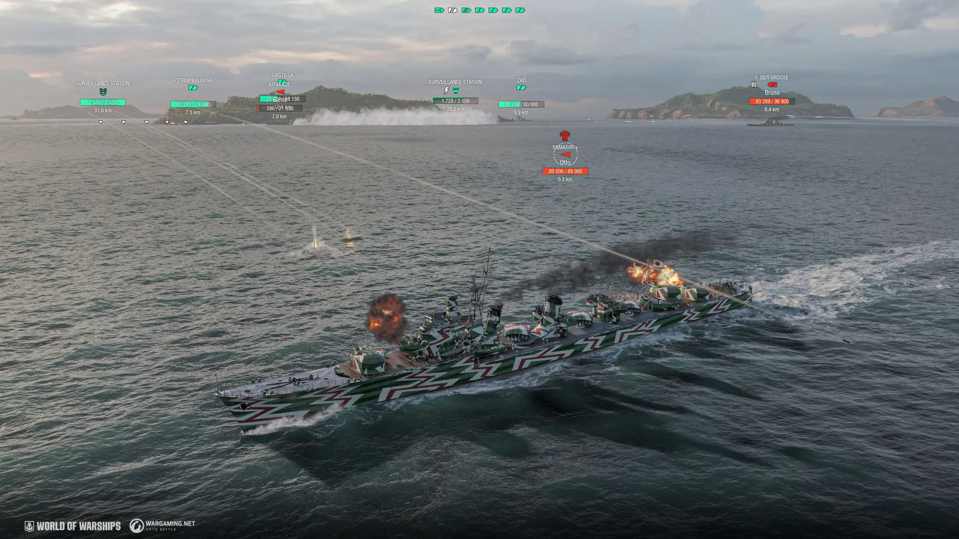 Specjalne operacje na nowy rok w World of Warships